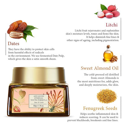 Forest Essentials Advanced Eternal Youth Formula Date & Litchi