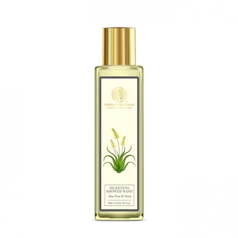 Forest Essentials Aloe Vera & Neem Silkening Shower Wash