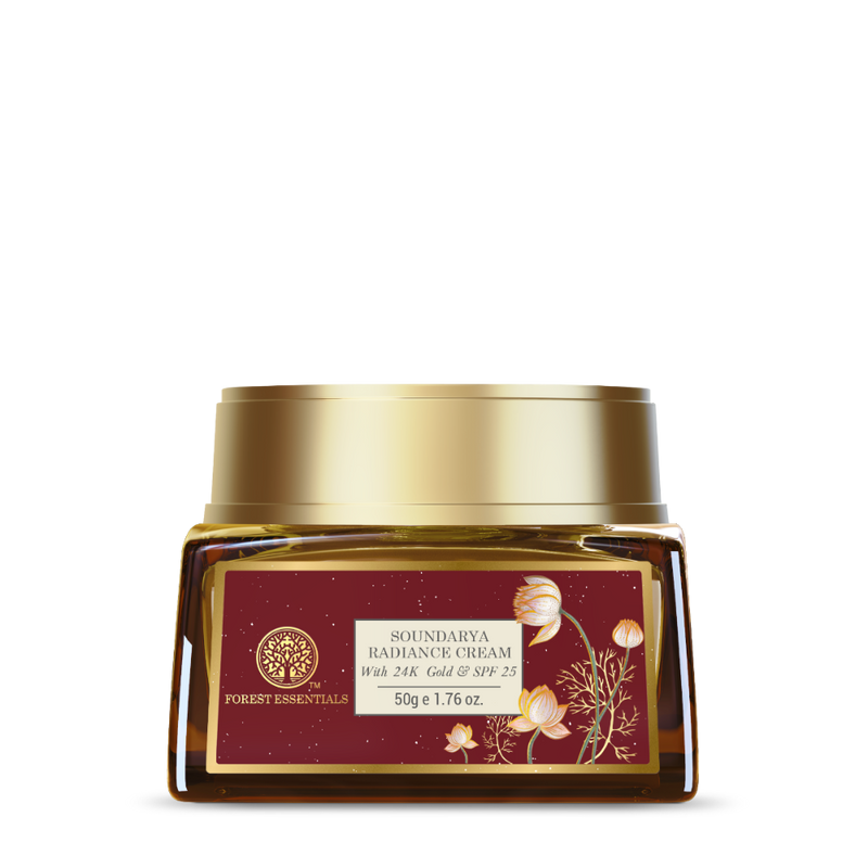 Forest Essentials Soundarya Radiance Cream With 24K Gold &amp; SPF25