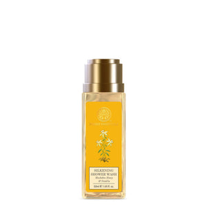 Forest Essentials Travel Size Silkening Shower Wash Mashobra Honey & Vanilla