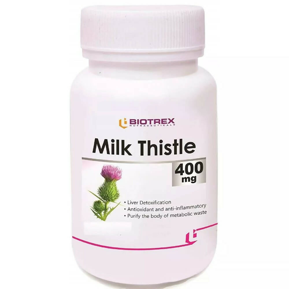 Biotrex Milk Thistle 400mg Capsules - Distacart