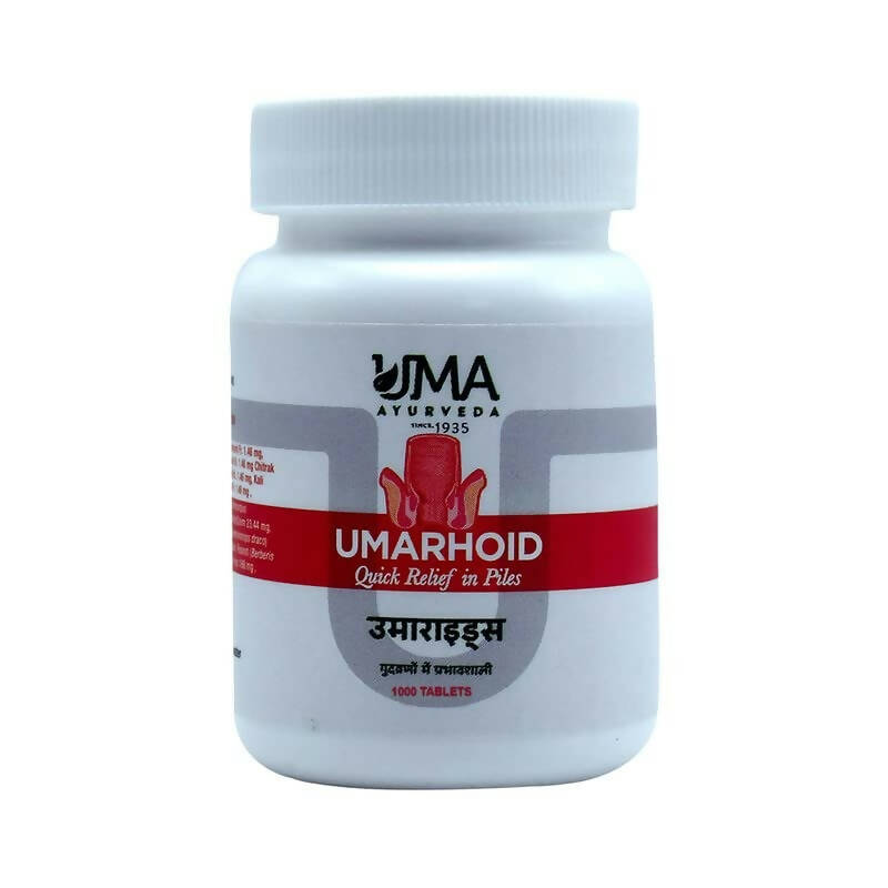 Uma Ayurveda Umarhoid Tablets - Distacart