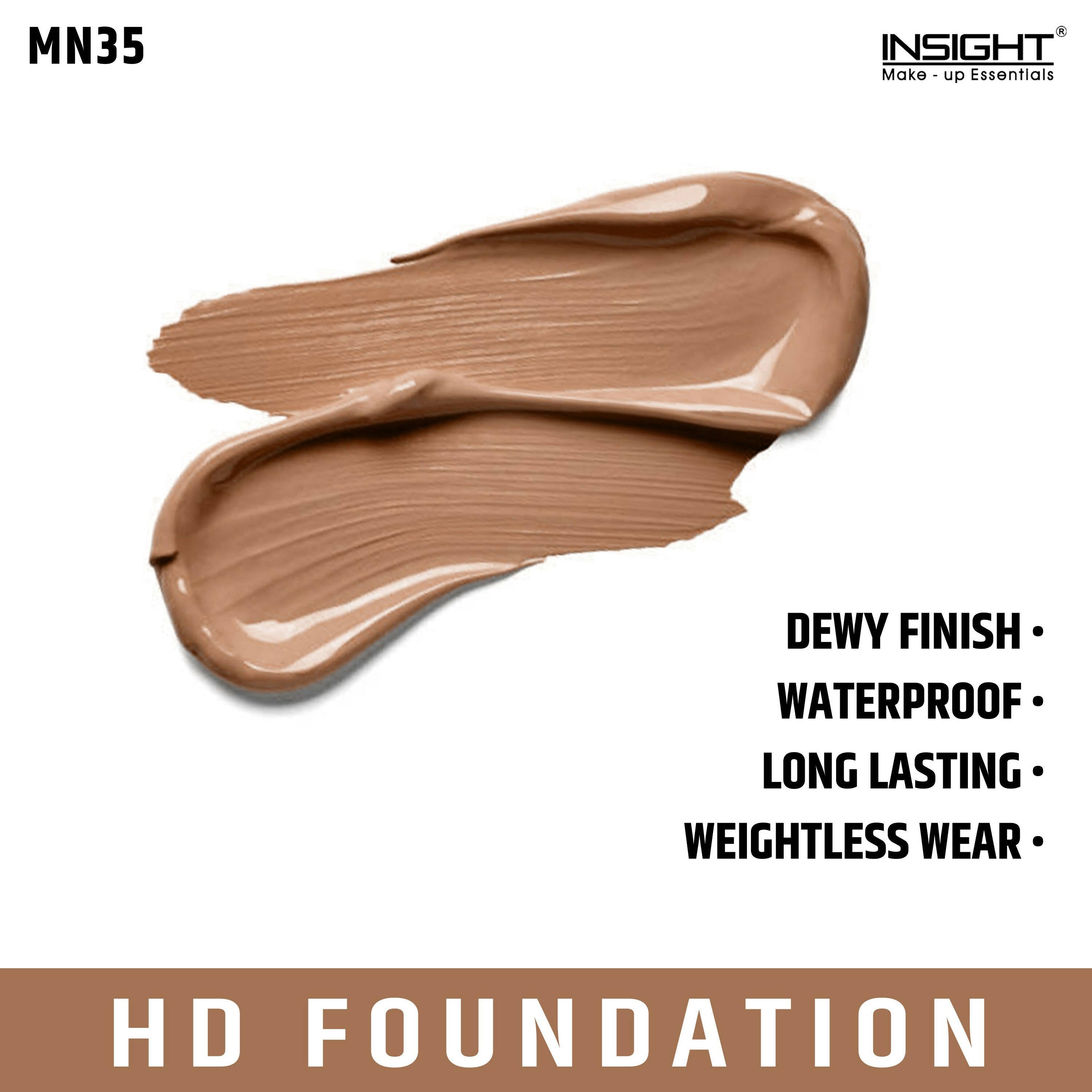 Insight Cosmetics HD Foundation - MN 35 - Distacart
