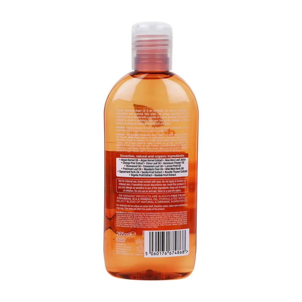 Dr.Organic Moroccan Argan Oil Shampoo - Distacart