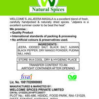 Thumbnail for Welcome’s Natural Spices Jaljeera Masala Powder - Distacart