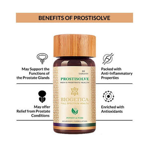 Biogetica Prostisolve- 80 Tablets (Prostrate Health) - Distacart
