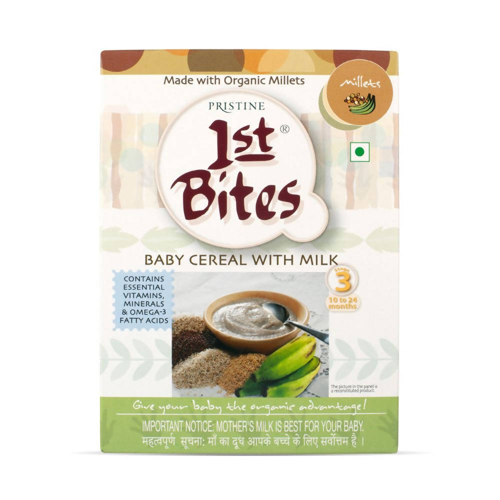 Pristine 1st Bites Baby Cereal Stage-3 Organic Millets