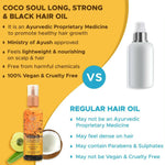 Thumbnail for Coco Soul Hair Oil – Long Strong & Black - Distacart