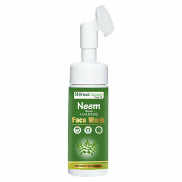 Herbal Canada Neem Foaming Face Wash - Distacart