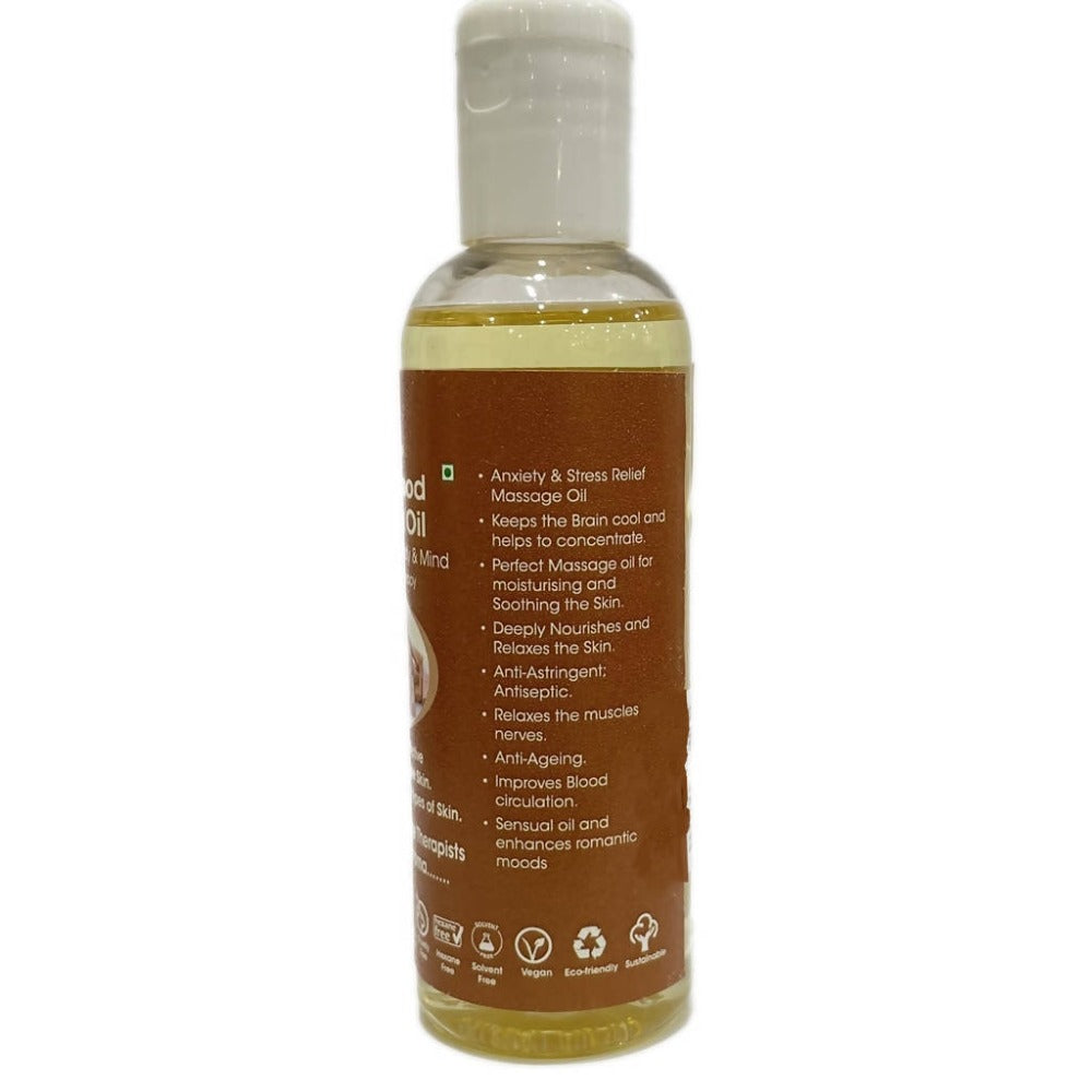 Teja Organics Sandalwood Massage Oil