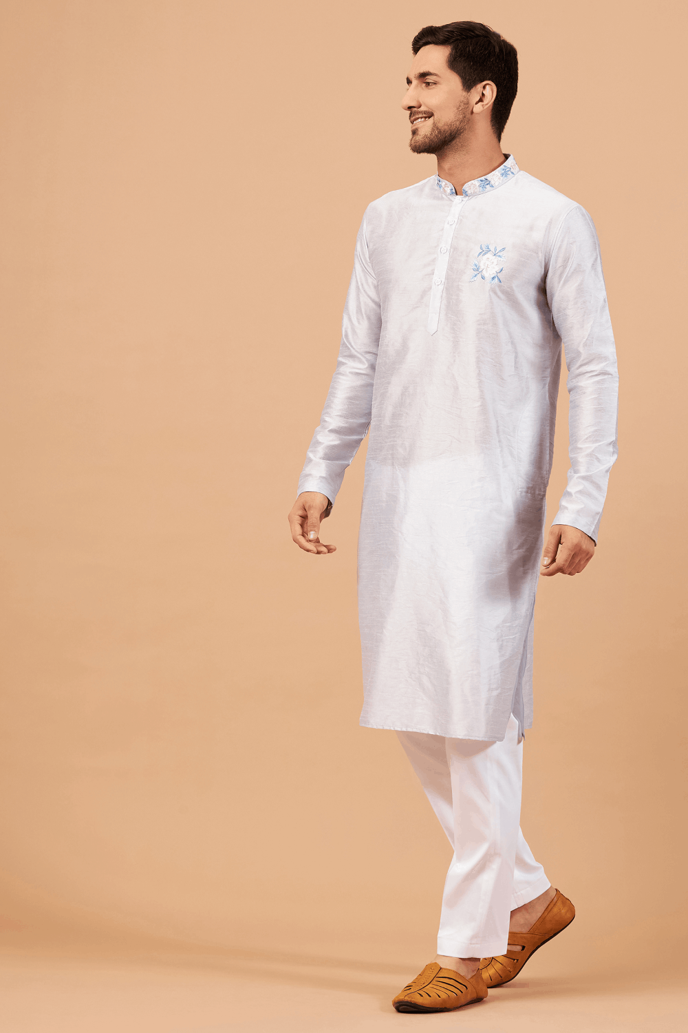 Manatee Designer Men's kurta by Hilo Designs - Distacart