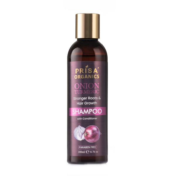 Prisa Organics Onion Turmeric Shampoo - Distacart