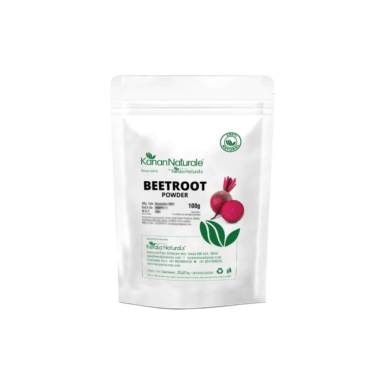 Kerala Naturals Beetroot Powder - Distacart
