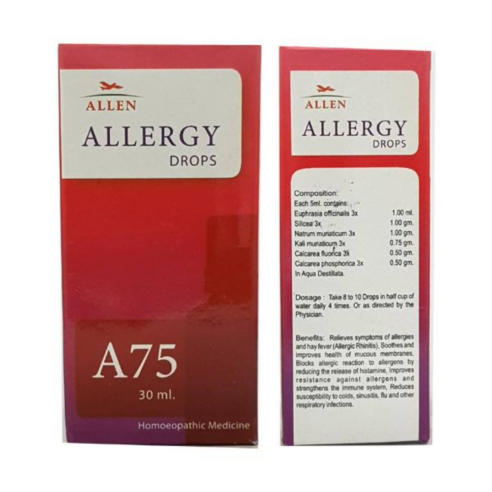 Allen Homeopathy A75 Allergy