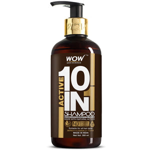 Wow Skin Science Active 10 in 1 Shampoo