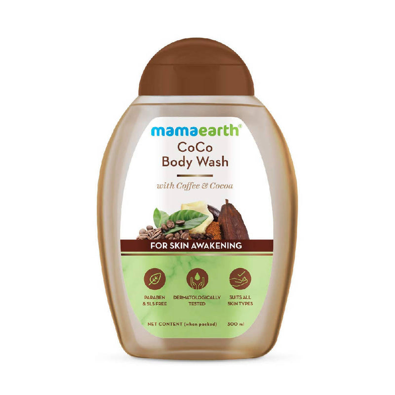 Mamaearth CoCo Body Wash With Coffee &amp; Cocoa For Skin Awakening - Distacart