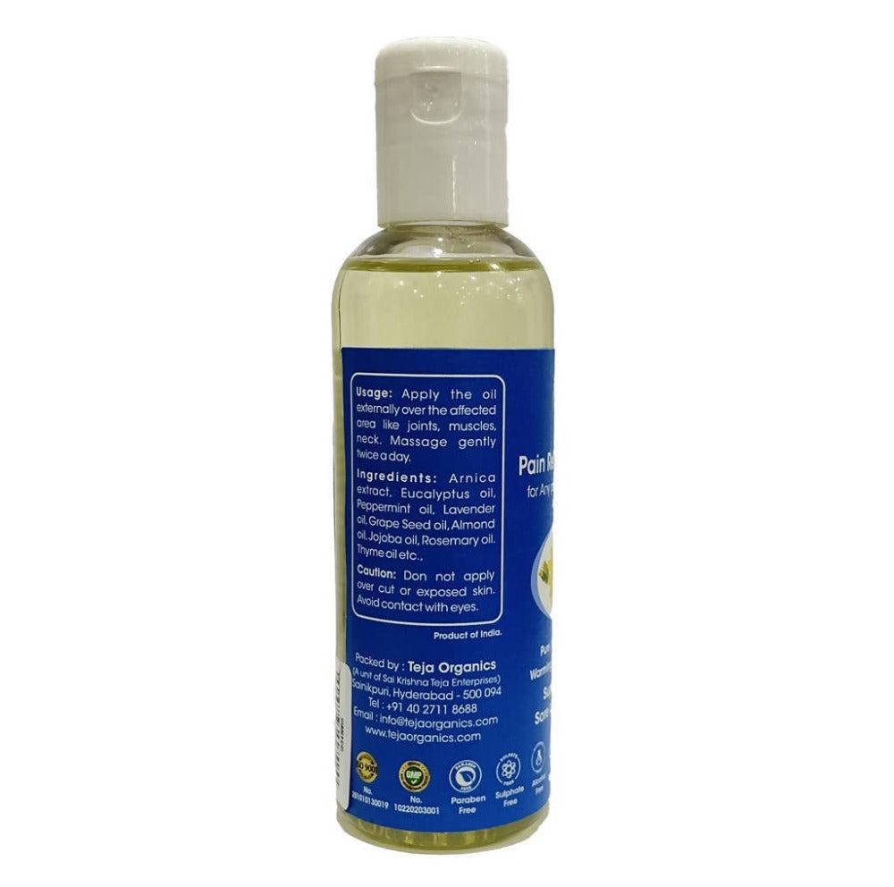Teja Organics Arnica Pain Relief Massage Oil
