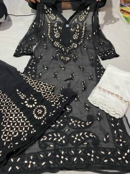 Arfa Fashion House New Collection Of Chikankari Gota Patti Lovers - Distacart