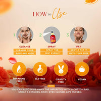 Thumbnail for Dabur Gulabari Rose Oil & Vitamin C Face Toner Mist & Rose Water - Distacart