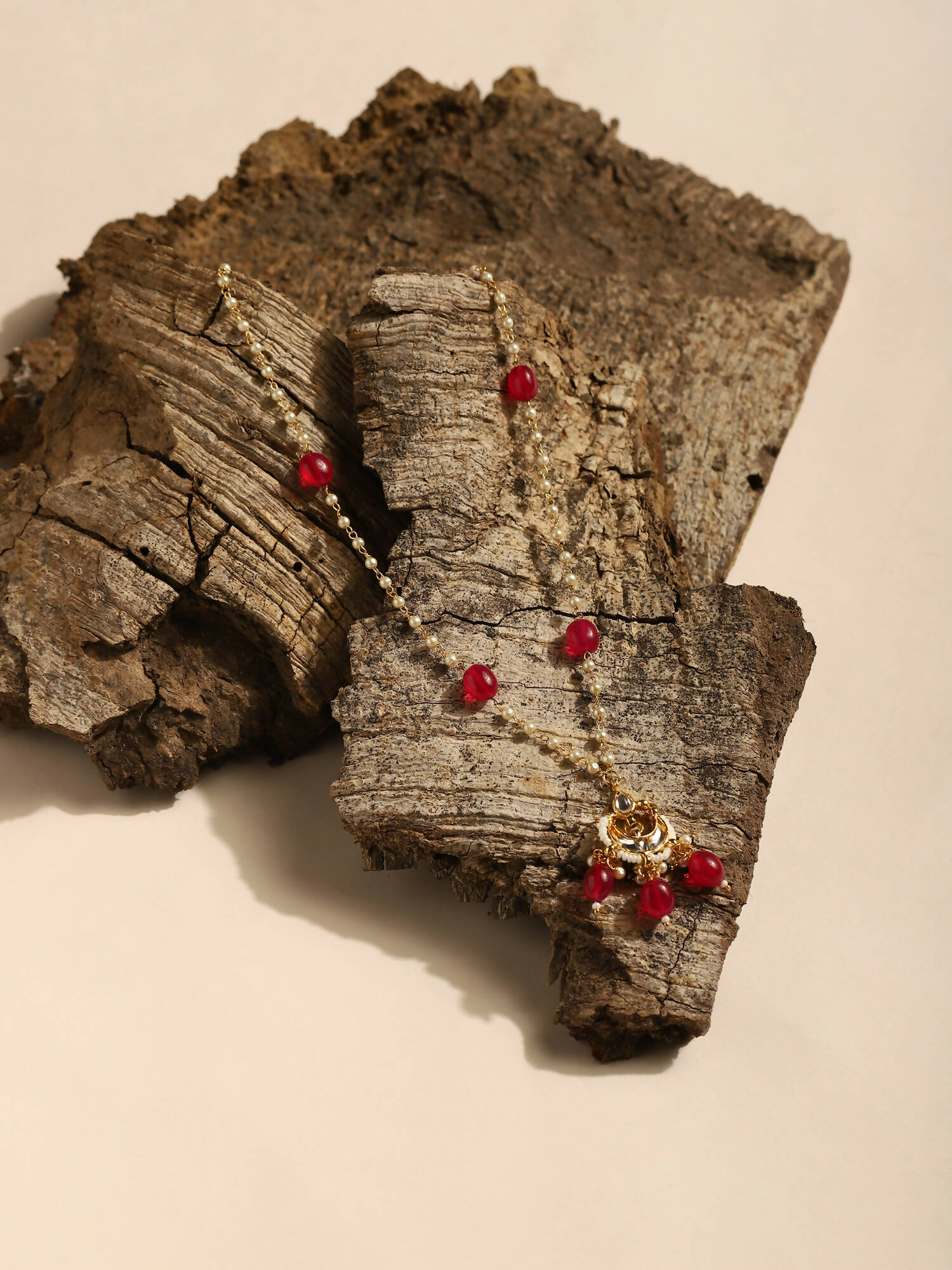 Women's Gold-Plated Necklace - Ruby Raang - Distacart