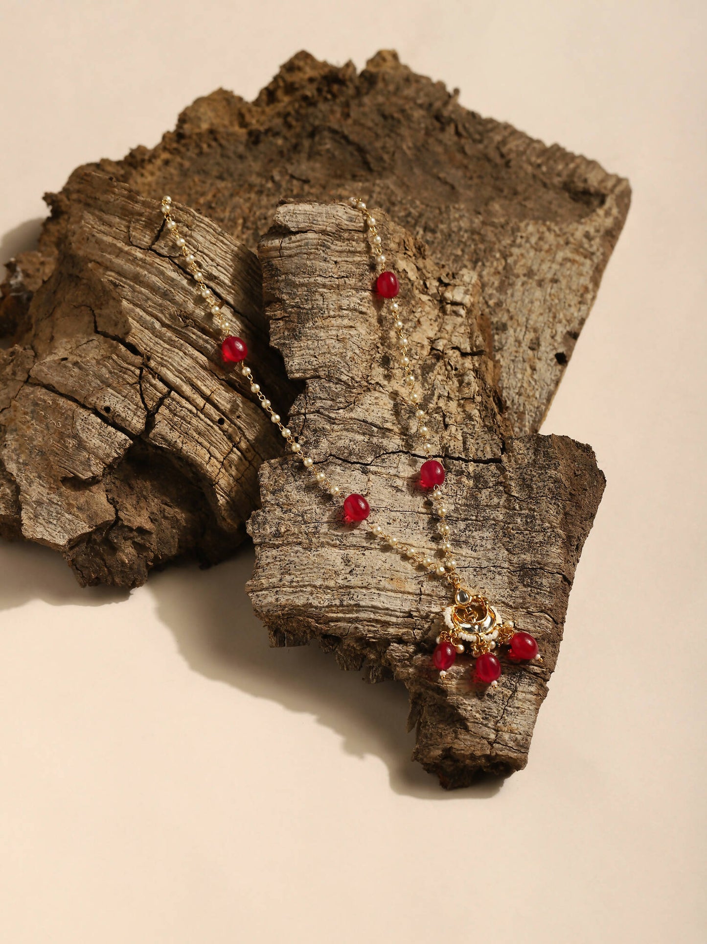 Women's Gold-Plated Necklace - Ruby Raang - Distacart
