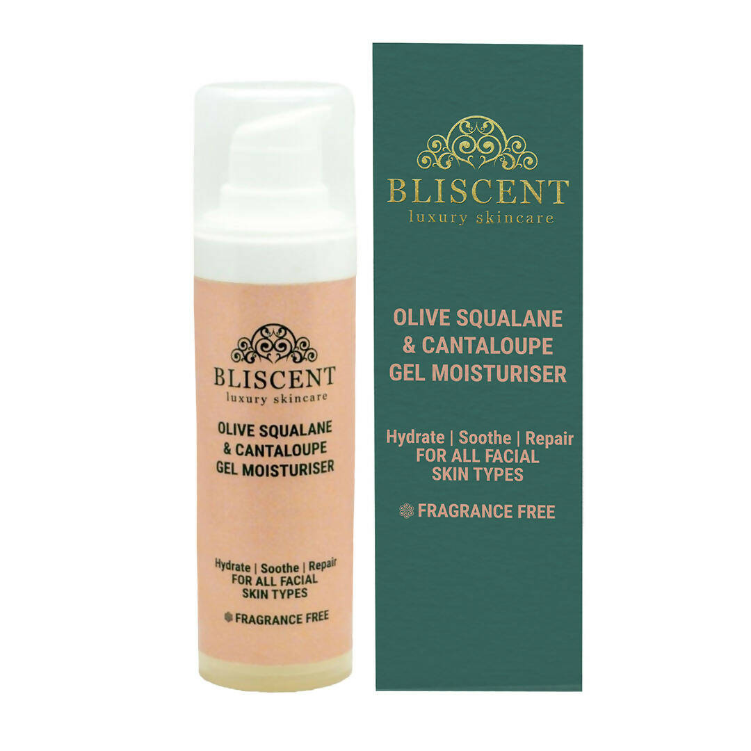 Bliscent Olive Squalane & Cantaloupe Gel Moisturizer - Distacart