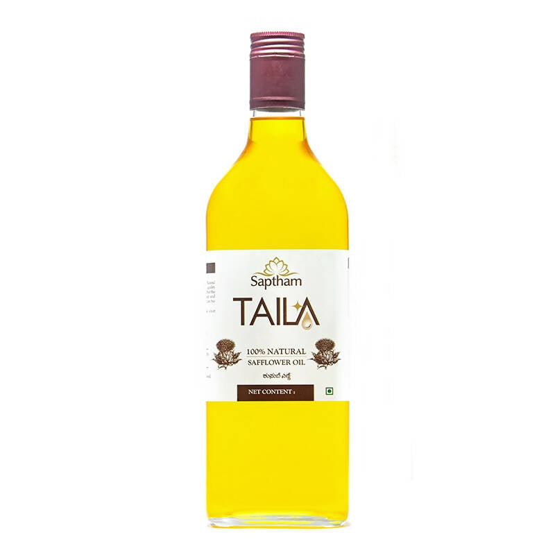 Saptham Taila 100% Wood Pressed Safflower Oil - Distacart