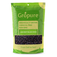 Thumbnail for Gropure Organic Ancient Black Rice - Distacart