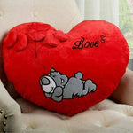Thumbnail for Frantic Cushion Heart Shaped Pillow (Red Color) - Distacart