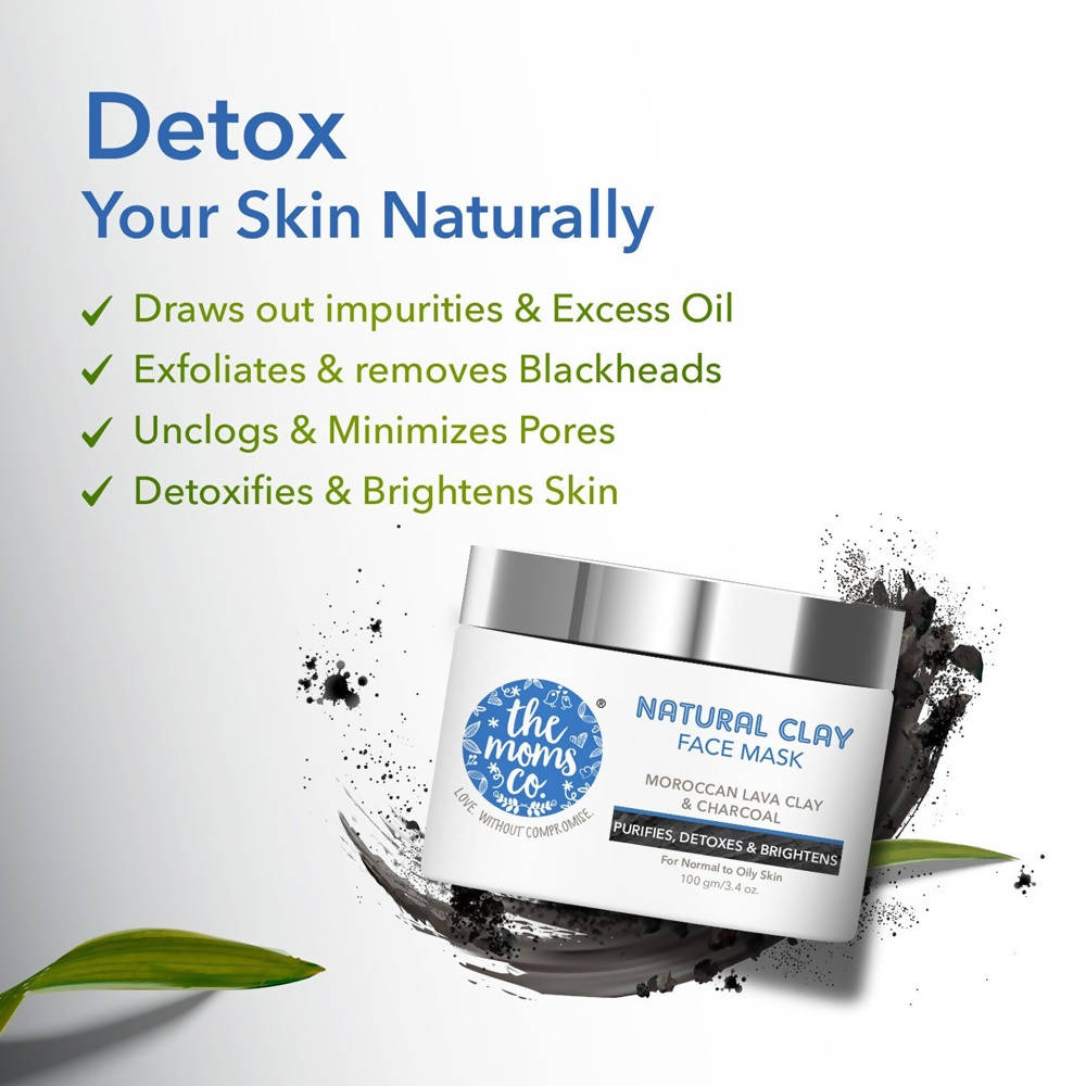 The Moms Co Natural Clay Face Mask 