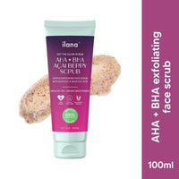 Thumbnail for Ilana Get The Glow - AHA BHA Gentle Exfoliating Cream Face Scrub - Distacart