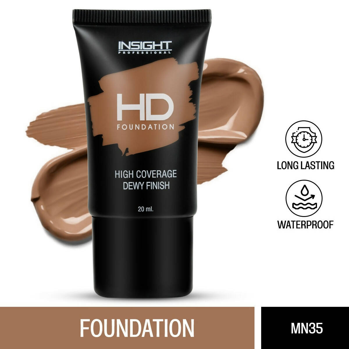 Insight Cosmetics HD Foundation - MN 35 - Distacart