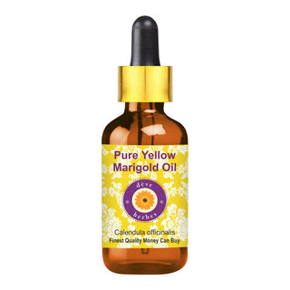 Deve Herbes Pure Yellow Marigold Oil - Distacart