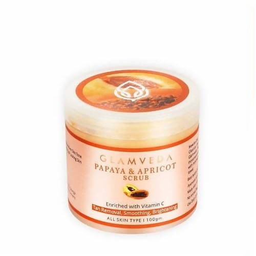 Glamveda Papaya & Apricot Anti Tan Scrub
