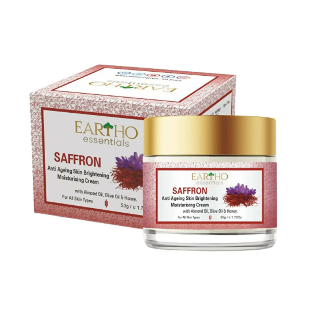 Eartho Essentials Saffron Anti Ageing Cream - Distacart