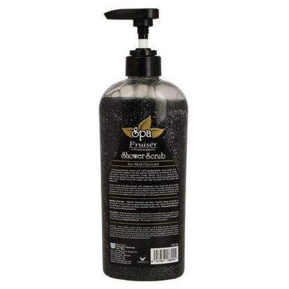 Fruiser Shower Scrub With Sea Mud Charcoal - Distacart