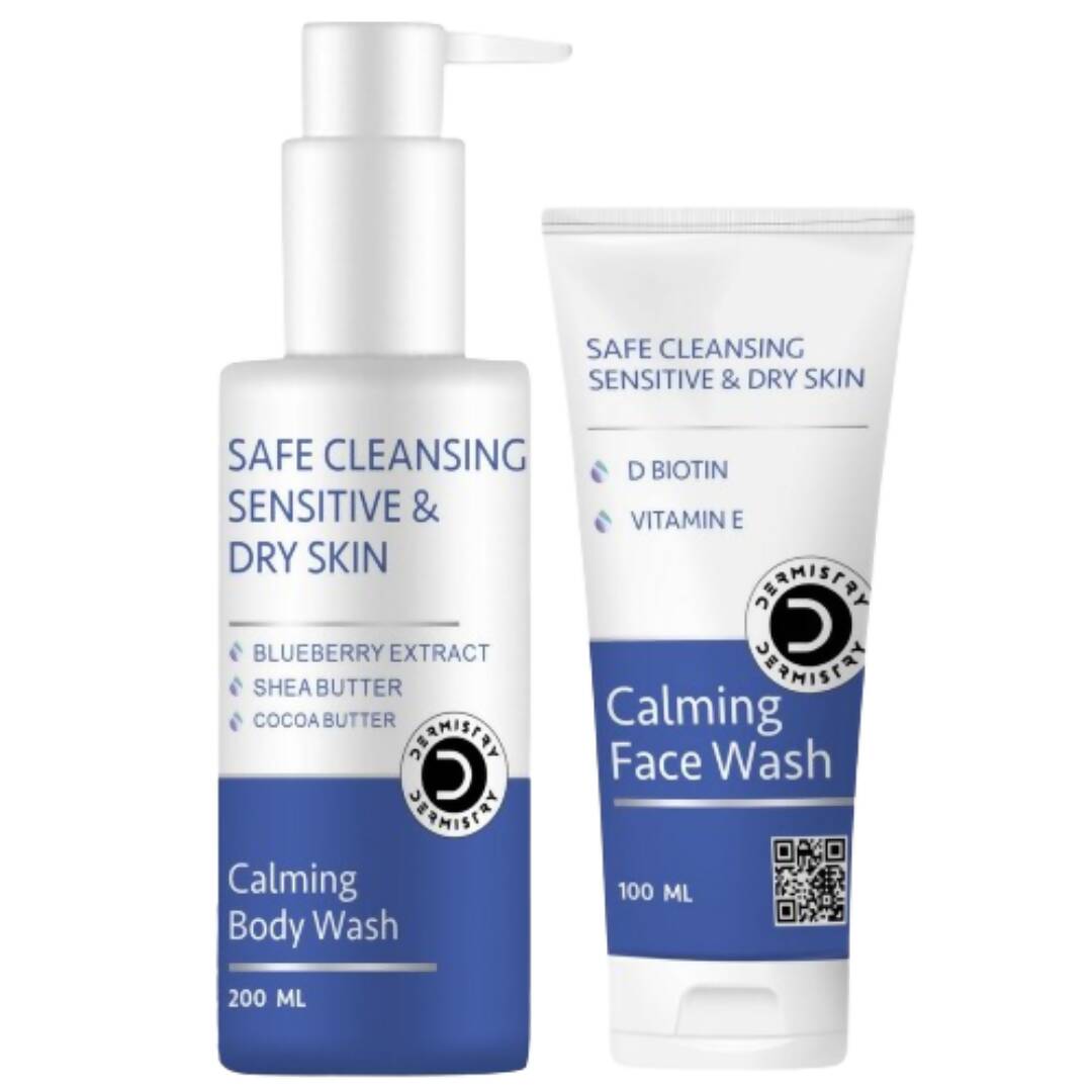 Dermistry Calming Body Wash & Calming Face Wash - Distacart
