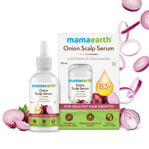 Mamaearth Onion Scalp Serum For Healthy Hair Growth 50 ml