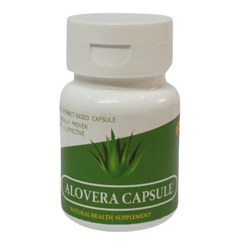 Deep Ayurveda Aloevera 500mg Veg Capsules - Distacart