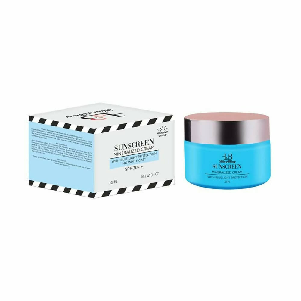 House Of Beauty Mineral Sunscreen With Blue Light Protection - Distacart