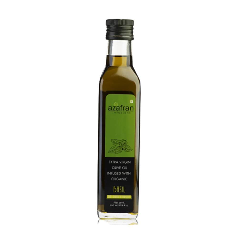 Azafran Infusions Basil Infused Extra Virgin Olive Oil - Distacart