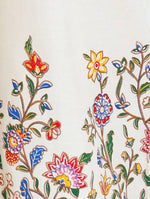Thumbnail for Mominos Fashion Off White Floral Design Palazzo