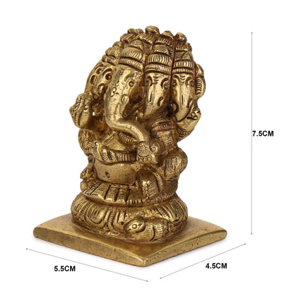 Devlok Panchmukhi Ganesh Idol