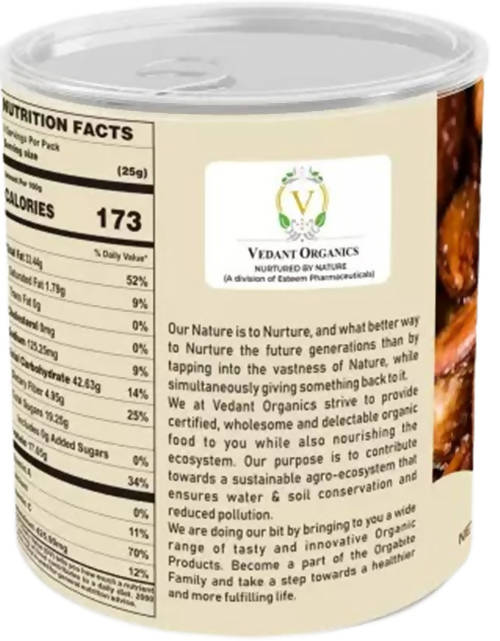 Orgabite Organic Honey Roasted Almonds - Distacart