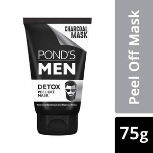 Ponds Men Charcoal Blackhead Removal Detox Peel Off Mask 75 gm