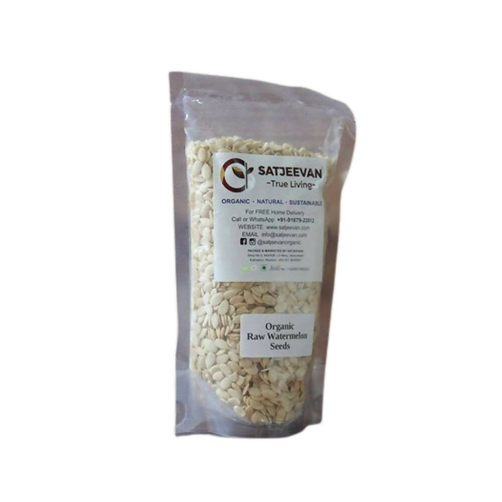 Satjeevan Organic Raw Watermelon Seeds - Distacart