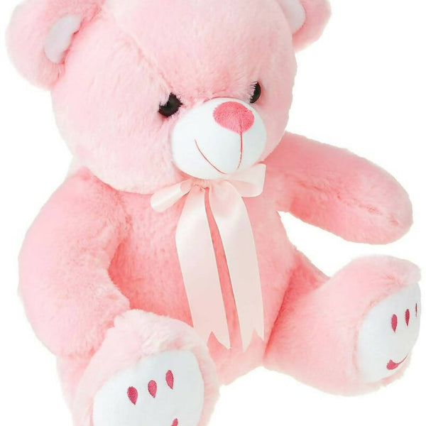 Jam & Honey Teddy Bear, Cute, Soft Toy (Pink) - Distacart