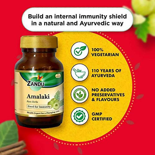 Zandu Amalaki Pure Herbs Capsules benefits