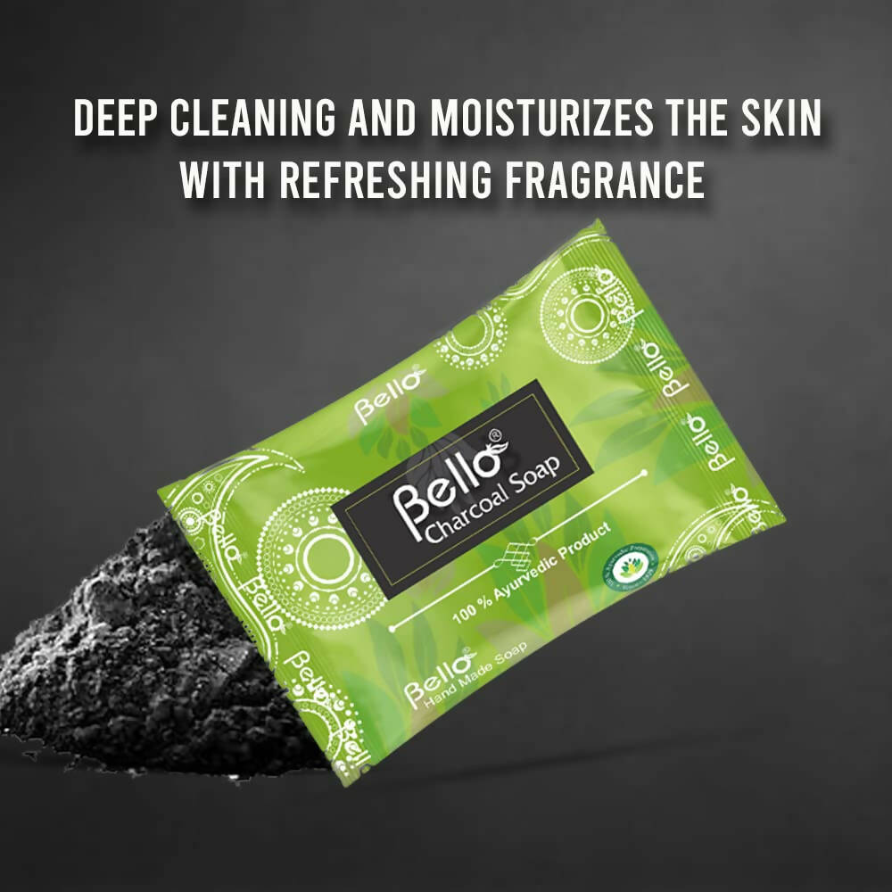 Bello Herbals Charcoal Soap - Distacart