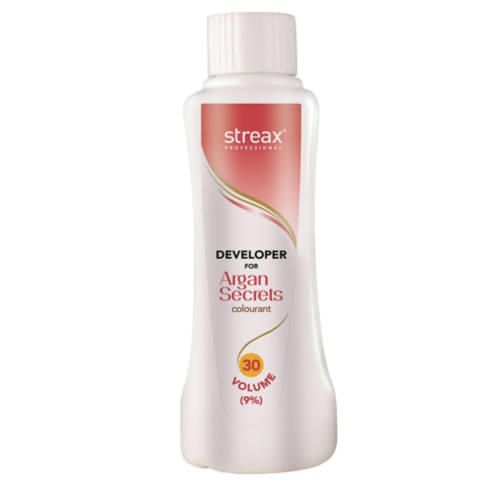 Streax Professional Developer for Argan Secrets Colourant - 30 Volume 9% - Distacart